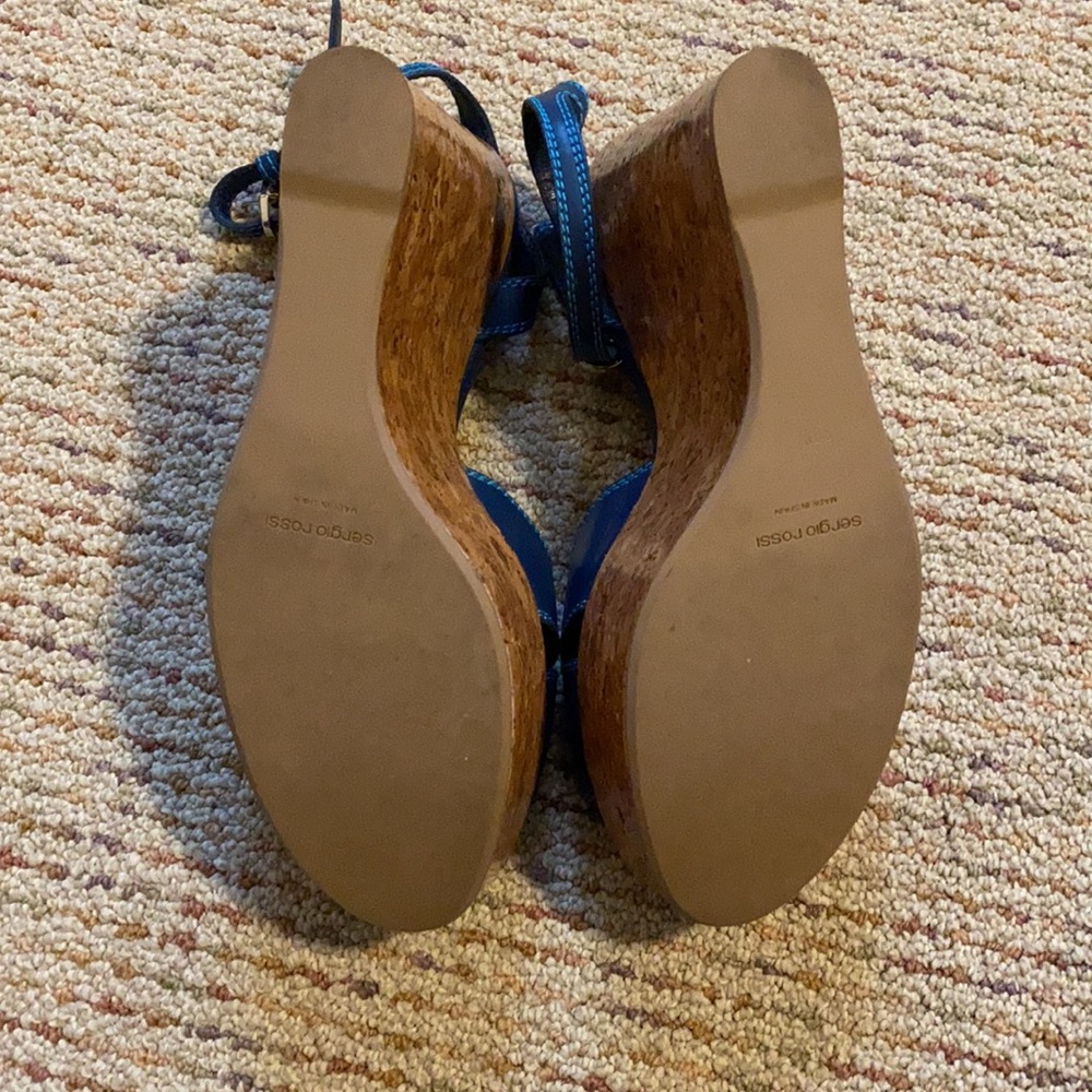 Sergio Rossi wedges 39.5 - Picture 3 of 9